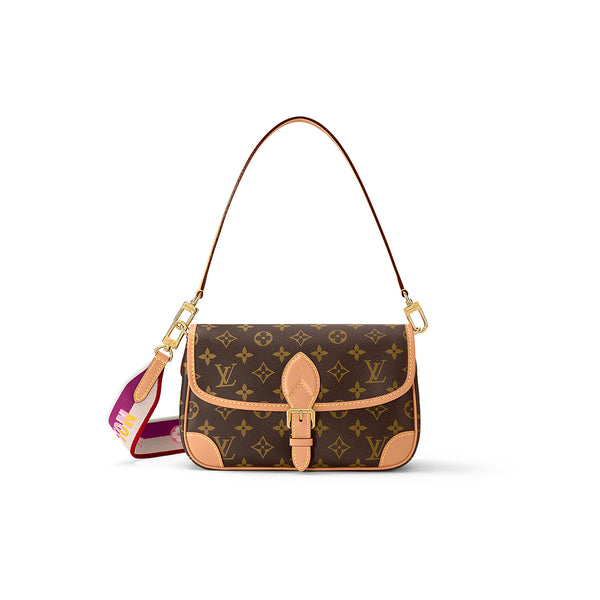 Louis Vuitton Surene Monogram MM Bordeaux in Coated Canvas/Grained Cowhide  Leather with Gold-tone - US