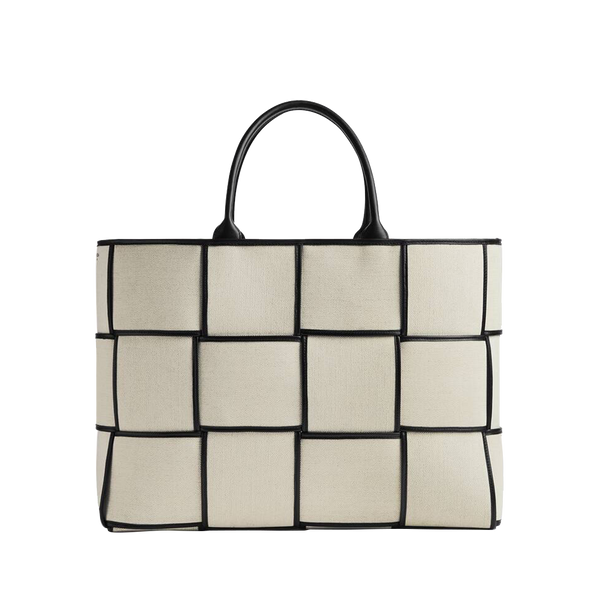 Louis Vuitton white x Yayoi Kusama Flower Sac Plat Tote Bag