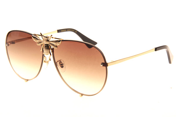 Gucci big bee sunglasses clearance